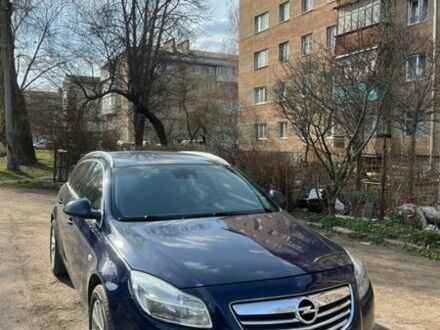 Синий Опель Инсигния, объемом двигателя 1.96 л и пробегом 235 тыс. км за 7300 $, фото 1 на Automoto.ua