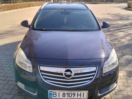 Синий Опель Инсигния, объемом двигателя 1.96 л и пробегом 257 тыс. км за 8200 $, фото 1 на Automoto.ua