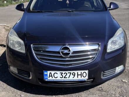 Синій Опель Інсігнія, об'ємом двигуна 2 л та пробігом 250 тис. км за 6999 $, фото 1 на Automoto.ua