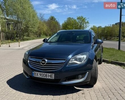 Синий Опель Инсигния, объемом двигателя 2 л и пробегом 283 тыс. км за 9600 $, фото 1 на Automoto.ua