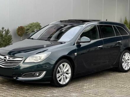 Синий Опель Инсигния, объемом двигателя 2 л и пробегом 70 тыс. км за 14000 $, фото 1 на Automoto.ua