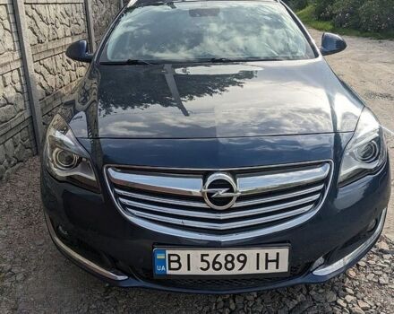 Синий Опель Инсигния, объемом двигателя 1.96 л и пробегом 390 тыс. км за 8500 $, фото 1 на Automoto.ua