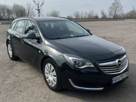 Синий Опель Инсигния, объемом двигателя 2 л и пробегом 320 тыс. км за 8700 $, фото 1 на Automoto.ua