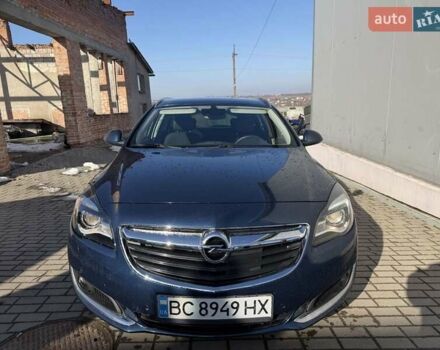 Синий Опель Инсигния, объемом двигателя 1.96 л и пробегом 193 тыс. км за 8999 $, фото 1 на Automoto.ua