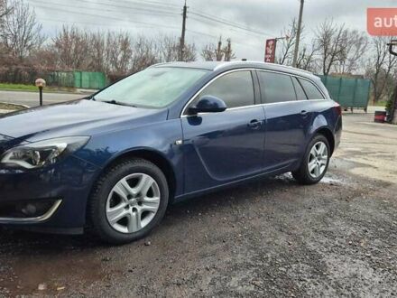 Синий Опель Инсигния, объемом двигателя 1.96 л и пробегом 226 тыс. км за 9300 $, фото 1 на Automoto.ua