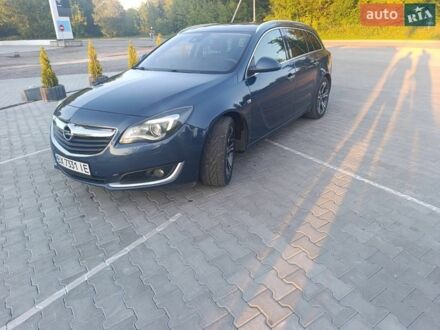 Синий Опель Инсигния, объемом двигателя 2 л и пробегом 330 тыс. км за 11300 $, фото 1 на Automoto.ua