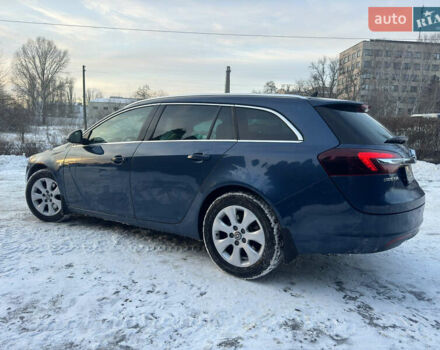 Синий Опель Инсигния, объемом двигателя 2 л и пробегом 205 тыс. км за 11000 $, фото 1 на Automoto.ua