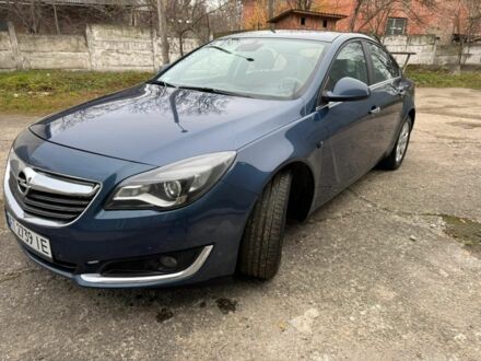 Синий Опель Инсигния, объемом двигателя 1.4 л и пробегом 144 тыс. км за 11500 $, фото 1 на Automoto.ua