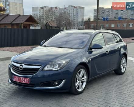 Синий Опель Инсигния, объемом двигателя 1.6 л и пробегом 163 тыс. км за 10700 $, фото 1 на Automoto.ua