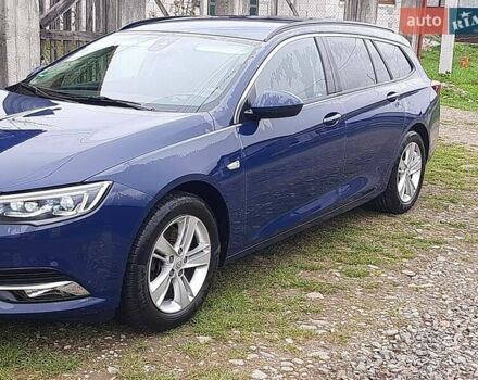 Синий Опель Инсигния, объемом двигателя 1.96 л и пробегом 230 тыс. км за 13500 $, фото 1 на Automoto.ua