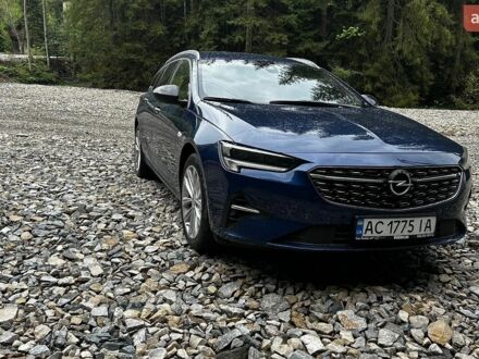 Синий Опель Инсигния, объемом двигателя 2 л и пробегом 167 тыс. км за 17500 $, фото 1 на Automoto.ua
