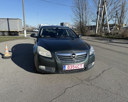 Зеленый Опель Инсигния, объемом двигателя 2 л и пробегом 280 тыс. км за 3428 $, фото 1 на Automoto.ua
