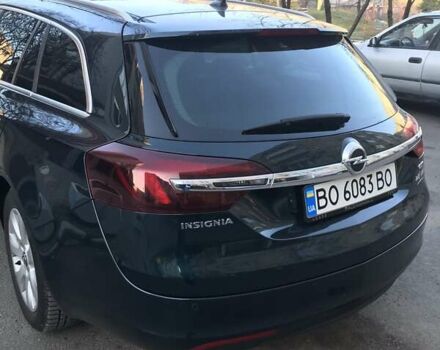 Зеленый Опель Инсигния, объемом двигателя 1.96 л и пробегом 225 тыс. км за 10600 $, фото 1 на Automoto.ua