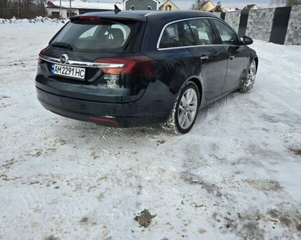 Зелений Опель Інсігнія, об'ємом двигуна 1.96 л та пробігом 271 тис. км за 10100 $, фото 3 на Automoto.ua