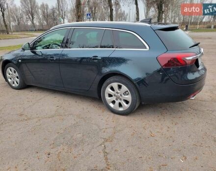 Зеленый Опель Инсигния, объемом двигателя 2 л и пробегом 252 тыс. км за 9900 $, фото 6 на Automoto.ua