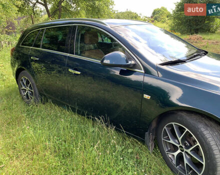 Зеленый Опель Инсигния, объемом двигателя 1.6 л и пробегом 140 тыс. км за 12350 $, фото 14 на Automoto.ua