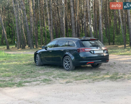 Зеленый Опель Инсигния, объемом двигателя 1.6 л и пробегом 140 тыс. км за 12350 $, фото 1 на Automoto.ua