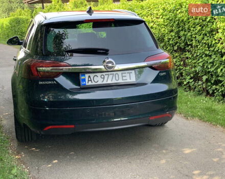 Зеленый Опель Инсигния, объемом двигателя 1.6 л и пробегом 140 тыс. км за 12350 $, фото 35 на Automoto.ua