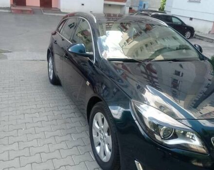 Зеленый Опель Инсигния, объемом двигателя 1.6 л и пробегом 245 тыс. км за 12000 $, фото 2 на Automoto.ua