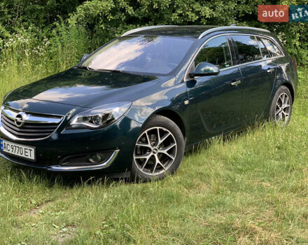 Зеленый Опель Инсигния, объемом двигателя 1.6 л и пробегом 140 тыс. км за 12350 $, фото 17 на Automoto.ua