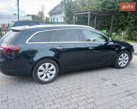 Зеленый Опель Инсигния, объемом двигателя 2.03 л и пробегом 204 тыс. км за 13200 $, фото 3 на Automoto.ua