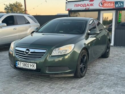 Зеленый Опель Инсигния, объемом двигателя 2 л и пробегом 227 тыс. км за 5500 $, фото 1 на Automoto.ua