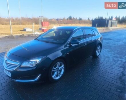 Зеленый Опель Инсигния, объемом двигателя 1.96 л и пробегом 225 тыс. км за 9500 $, фото 1 на Automoto.ua