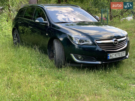 Опель Инсигния 2015 в Нововолынск на Automoto.ua Зеленый Опель Инсигния, объемом двигателя 1.6 л и пробегом 140 тыс. км за 12350 $, фото 1 на Automoto.ua