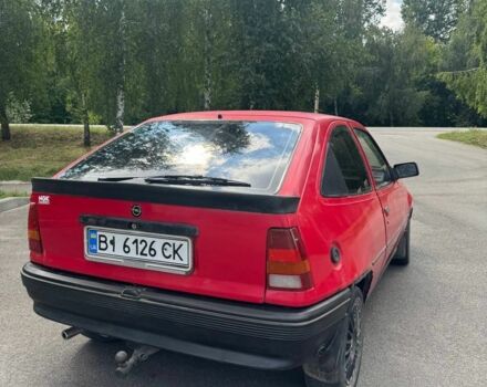 Красный Опель Кадет, объемом двигателя 1.2 л и пробегом 280 тыс. км за 357 $, фото 3 на Automoto.ua
