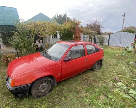 Красный Опель Кадет, объемом двигателя 1.3 л и пробегом 77 тыс. км за 550 $, фото 1 на Automoto.ua