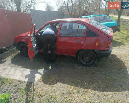 Красный Опель Кадет, объемом двигателя 1.3 л и пробегом 200 тыс. км за 720 $, фото 1 на Automoto.ua