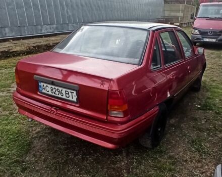 Красный Опель Кадет, объемом двигателя 1.3 л и пробегом 1 тыс. км за 780 $, фото 2 на Automoto.ua