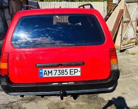 Красный Опель Кадет, объемом двигателя 1.6 л и пробегом 26 тыс. км за 1400 $, фото 11 на Automoto.ua