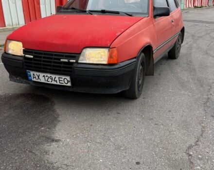 Красный Опель Кадет, объемом двигателя 1.3 л и пробегом 250 тыс. км за 800 $, фото 1 на Automoto.ua