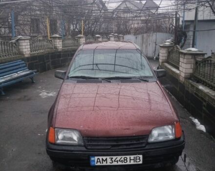 Красный Опель Кадет, объемом двигателя 1.6 л и пробегом 500 тыс. км за 592 $, фото 1 на Automoto.ua