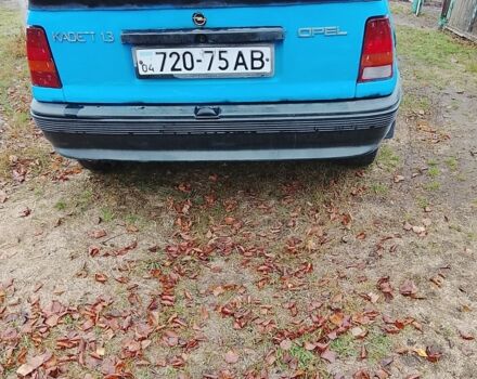 Синий Опель Кадет, объемом двигателя 1 л и пробегом 1 тыс. км за 600 $, фото 1 на Automoto.ua