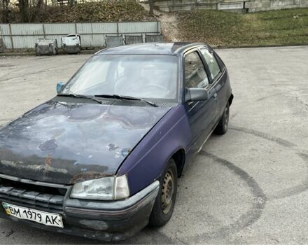 Синий Опель Кадет, объемом двигателя 1.6 л и пробегом 160 тыс. км за 600 $, фото 1 на Automoto.ua