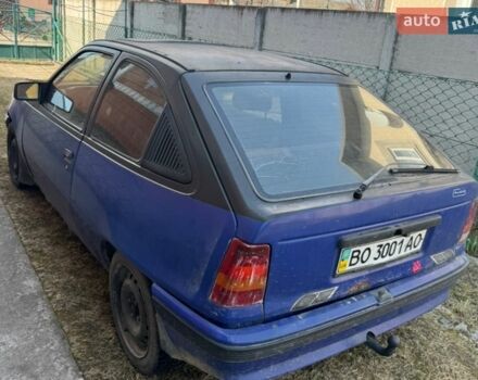 Синий Опель Кадет, объемом двигателя 1.6 л и пробегом 54 тыс. км за 450 $, фото 1 на Automoto.ua