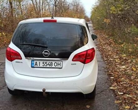 Белый Опель Мерива, объемом двигателя 1.69 л и пробегом 340 тыс. км за 6000 $, фото 10 на Automoto.ua