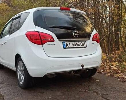 Белый Опель Мерива, объемом двигателя 1.69 л и пробегом 340 тыс. км за 6000 $, фото 9 на Automoto.ua
