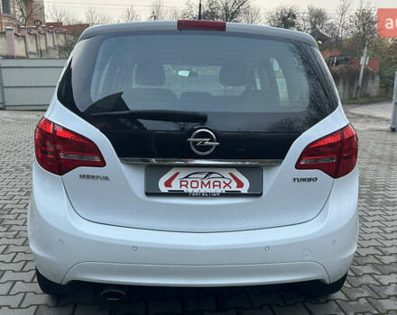Белый Опель Мерива, объемом двигателя 1.36 л и пробегом 190 тыс. км за 7500 $, фото 12 на Automoto.ua