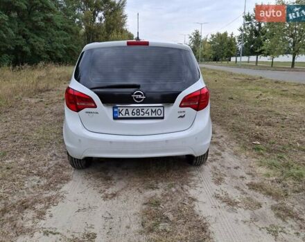 Белый Опель Мерива, объемом двигателя 1.69 л и пробегом 180 тыс. км за 7000 $, фото 11 на Automoto.ua