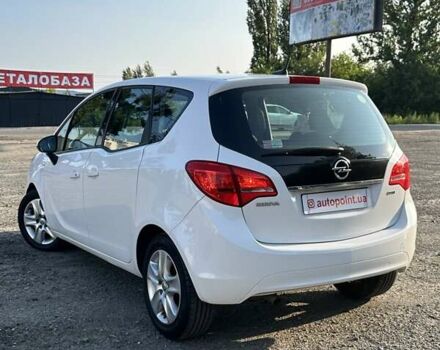 Белый Опель Мерива, объемом двигателя 1.6 л и пробегом 189 тыс. км за 8100 $, фото 7 на Automoto.ua
