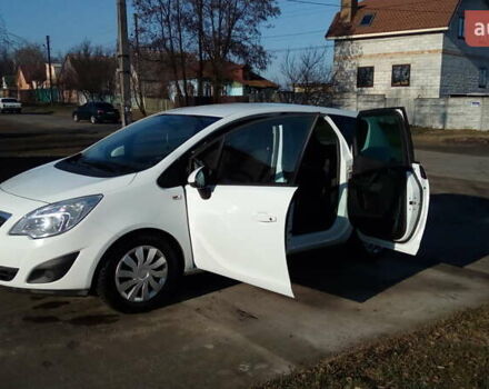 Белый Опель Мерива, объемом двигателя 1.2 л и пробегом 192 тыс. км за 7499 $, фото 1 на Automoto.ua