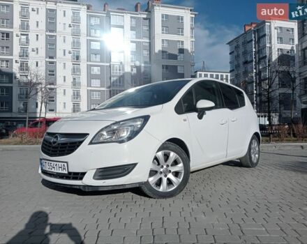 Белый Опель Мерива, объемом двигателя 1.6 л и пробегом 325 тыс. км за 6400 $, фото 1 на Automoto.ua