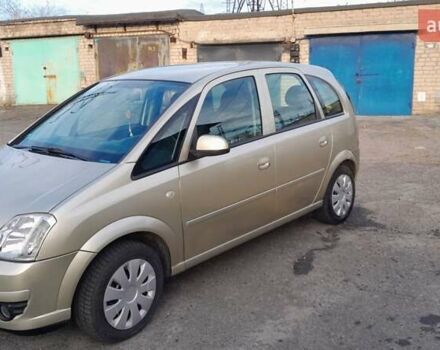 Бежевый Опель Мерива, объемом двигателя 1.6 л и пробегом 189 тыс. км за 5000 $, фото 38 на Automoto.ua