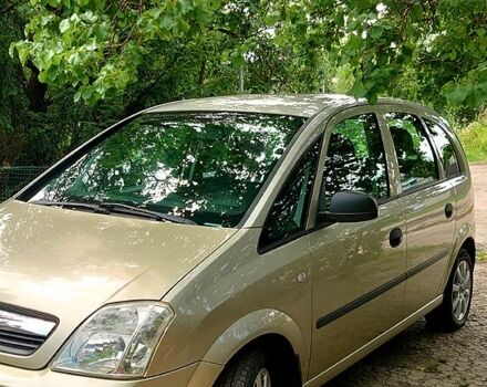 Бежевый Опель Мерива, объемом двигателя 1.6 л и пробегом 172 тыс. км за 4300 $, фото 1 на Automoto.ua