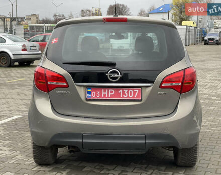 Бежевый Опель Мерива, объемом двигателя 1.69 л и пробегом 207 тыс. км за 7350 $, фото 6 на Automoto.ua