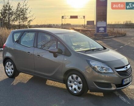 Бежевый Опель Мерива, объемом двигателя 1.4 л и пробегом 170 тыс. км за 8350 $, фото 1 на Automoto.ua