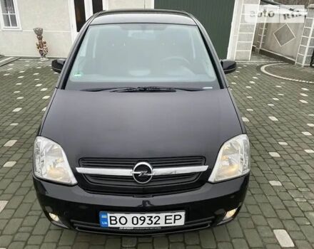 Черный Опель Мерива, объемом двигателя 1.8 л и пробегом 212 тыс. км за 4400 $, фото 3 на Automoto.ua